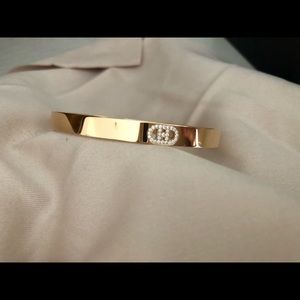 Hermes 18K Diamond H d’Ancre bracelet